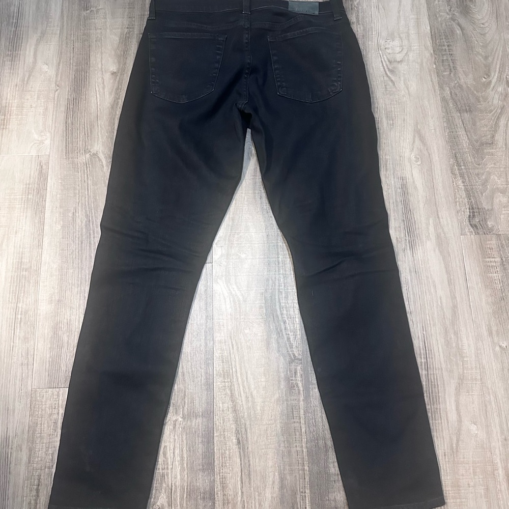 Lucky Brand Sienna Cigarette blk distress jeans 2/26 - Picture 4 of 7